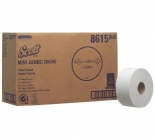Kimberly Clark KC 8615 Scott Mini Jumbo WC papír, 2 rétegű, fehér, 500lap, 9x40cm 200m